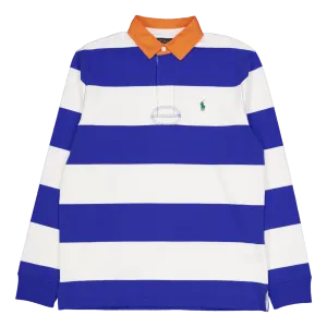 10/1 Jersey-lsl-rug New Iris Blue/white