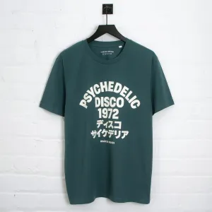 1972 Psychedelic Disco Front Print - Tshirt - Dusk