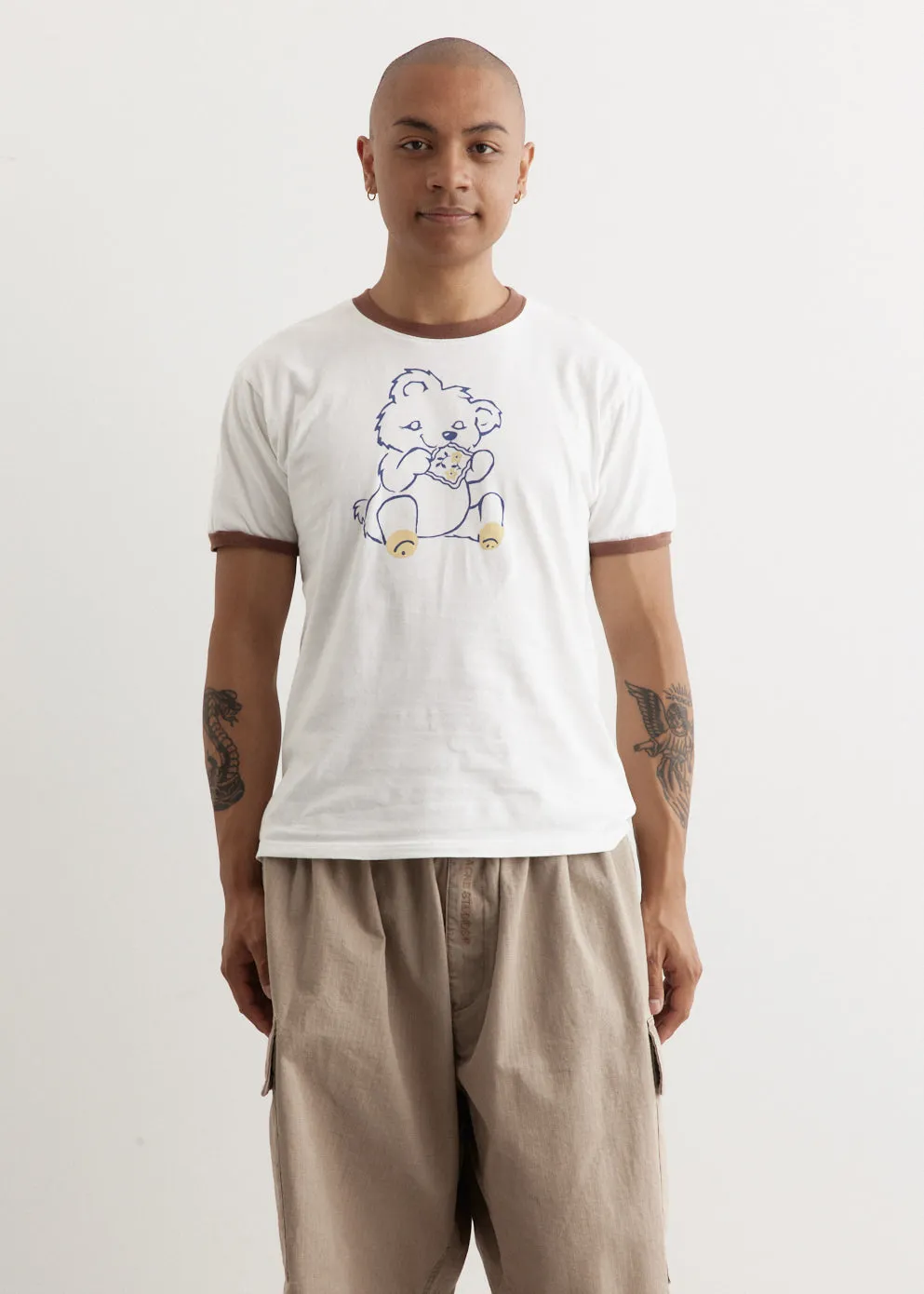 20/-Jersey RINGER-T-Shirt