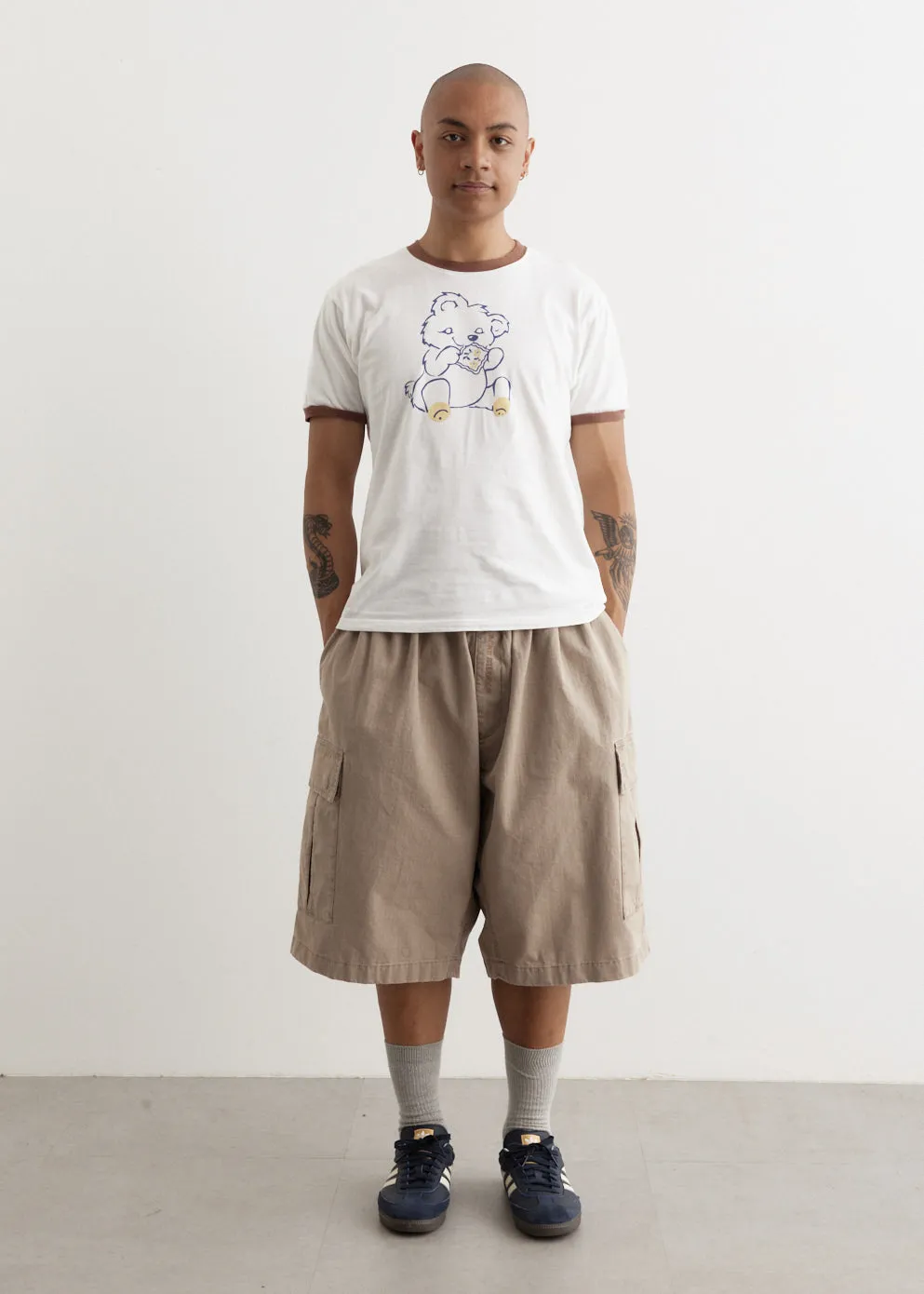 20/-Jersey RINGER-T-Shirt