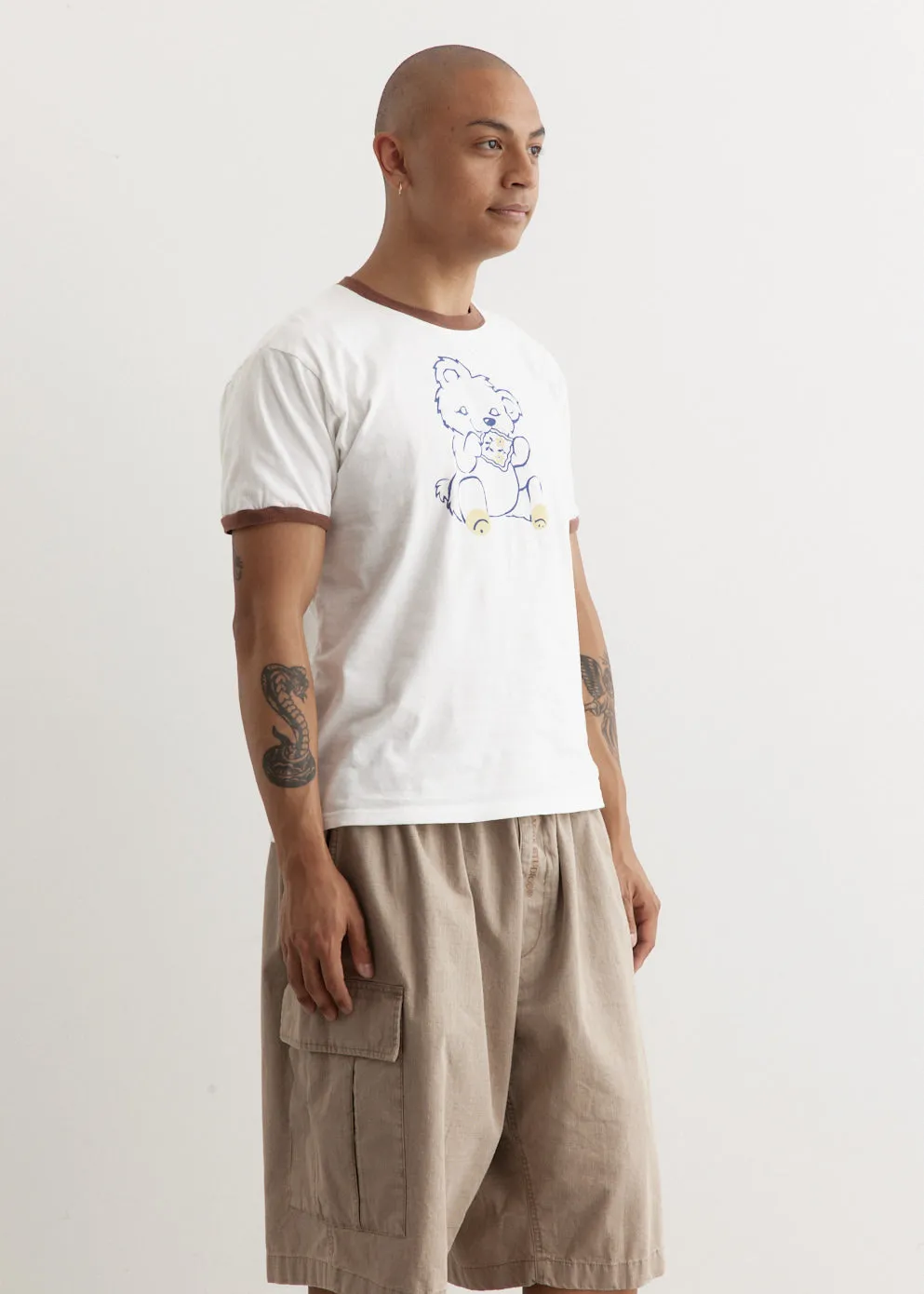 20/-Jersey RINGER-T-Shirt
