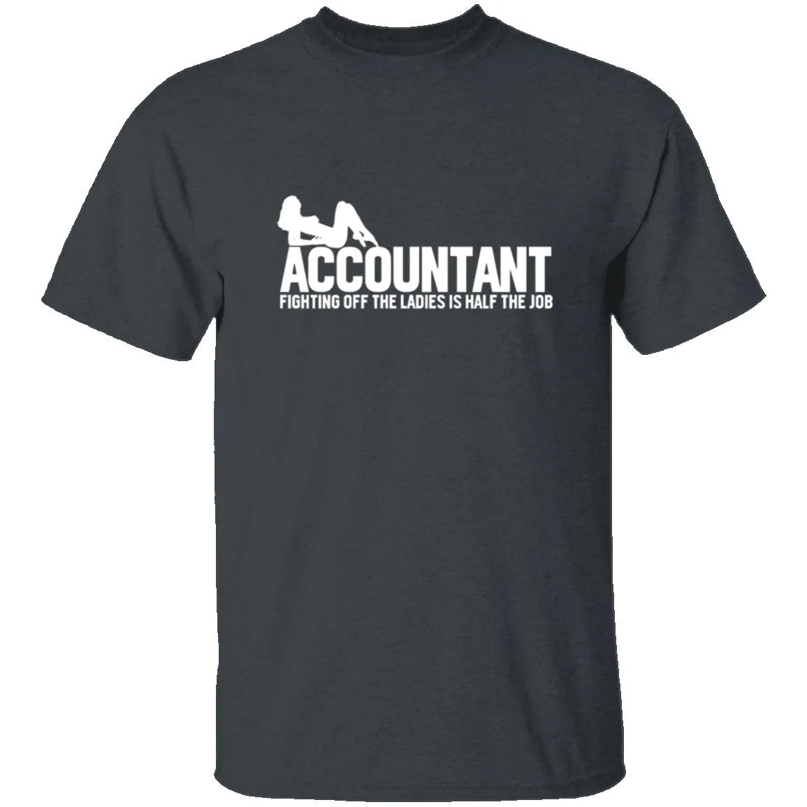 Accountant Fighting Off The Ladies T-Shirt