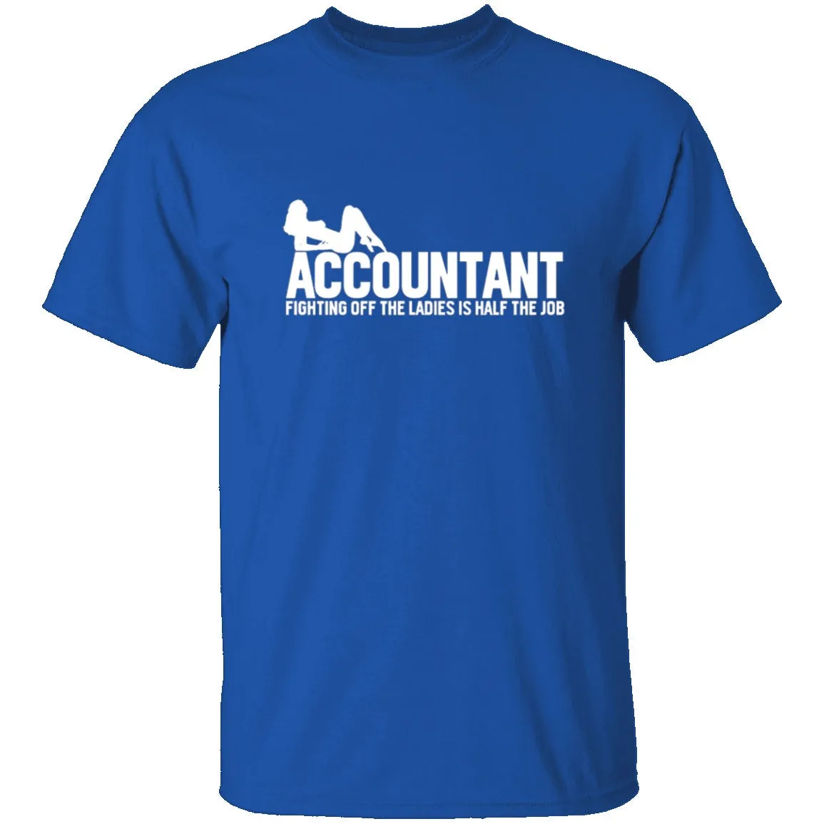 Accountant Fighting Off The Ladies T-Shirt