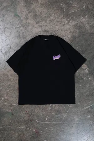 %ALWAYS LATE BLACK T-SHIRT%