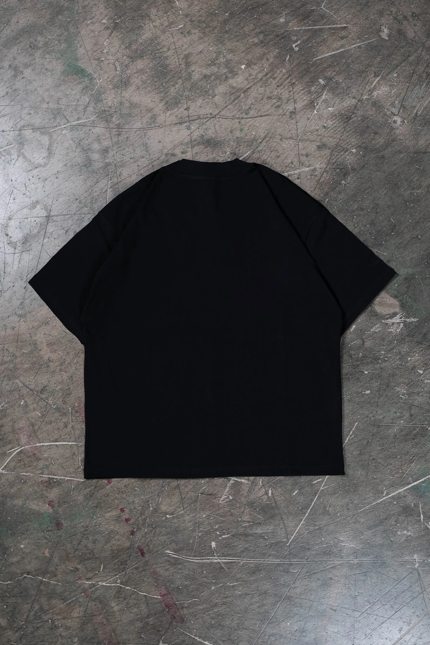 %ALWAYS LATE BLACK T-SHIRT%