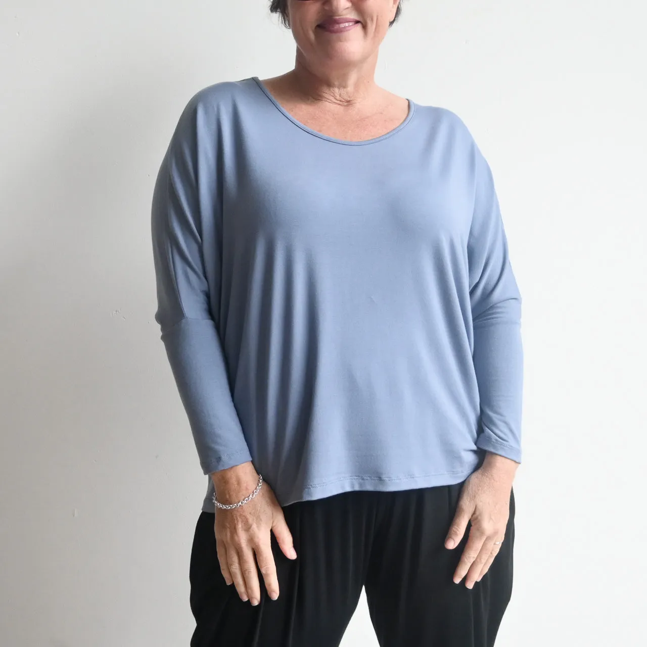 Bamboo Batwing Tee - Long Sleeve