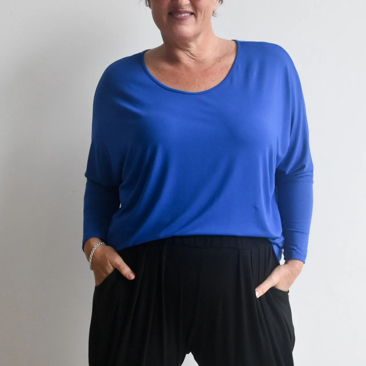 Bamboo Batwing Tee - Long Sleeve