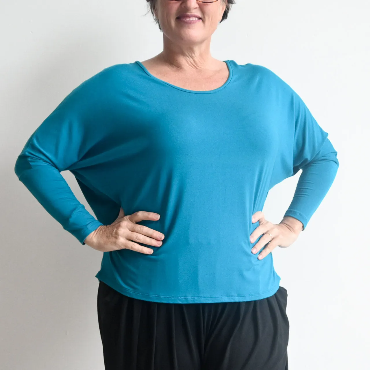 Bamboo Batwing Tee - Long Sleeve