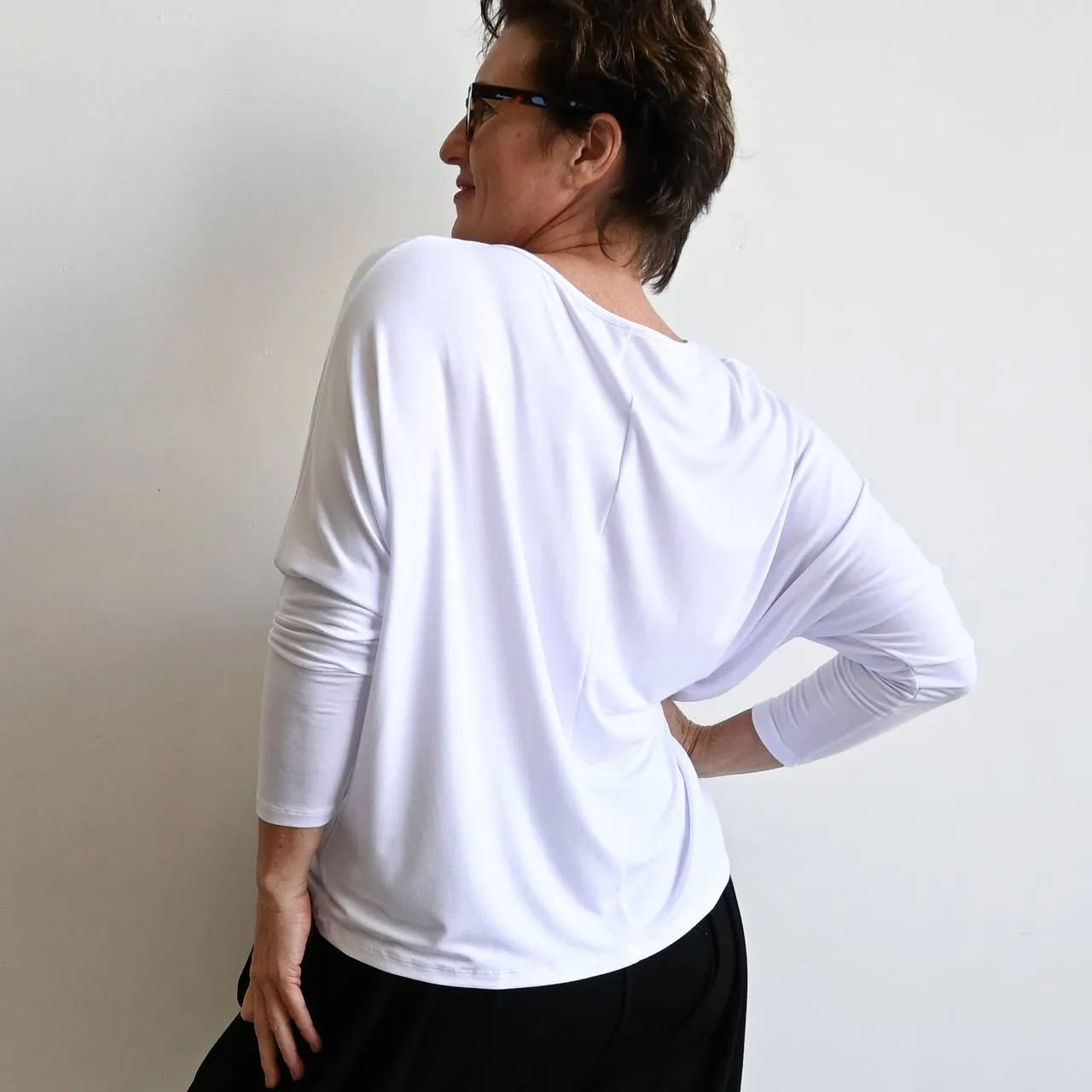 Bamboo Batwing Tee - Long Sleeve
