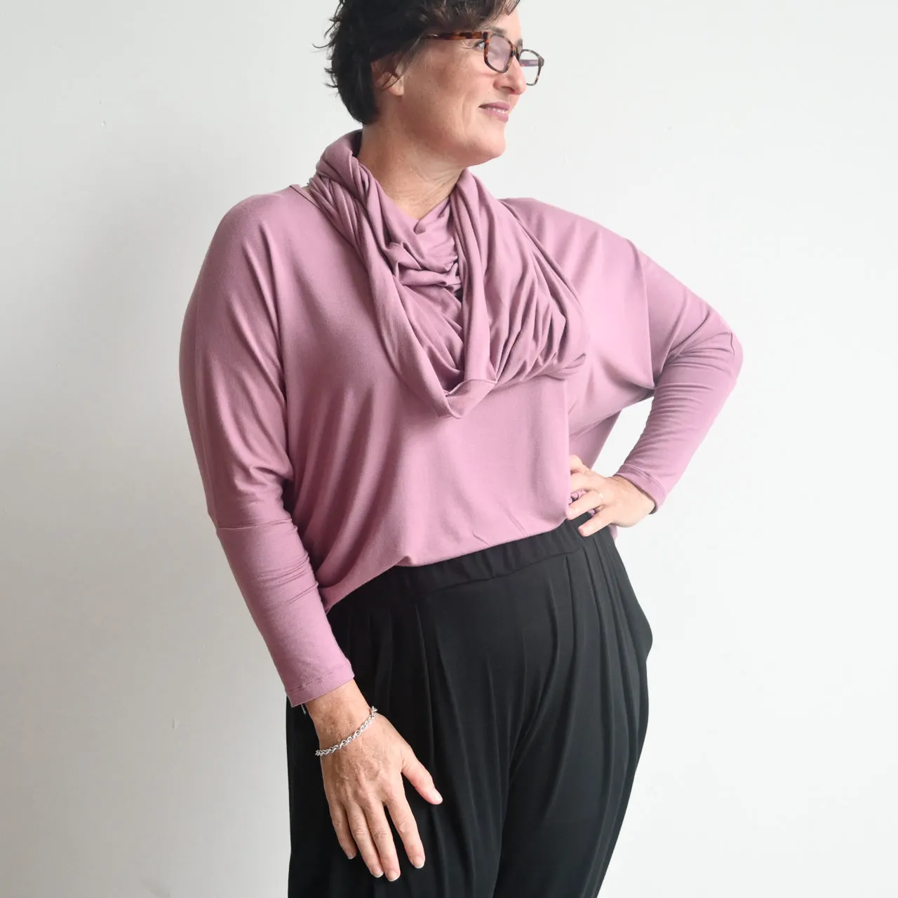 Bamboo Batwing Tee - Long Sleeve