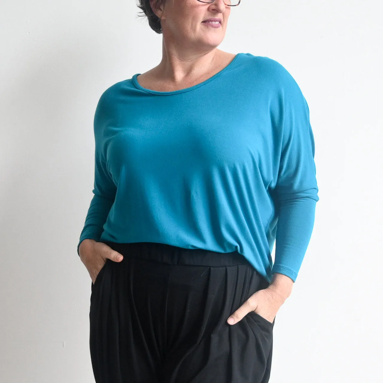 Bamboo Batwing Tee - Long Sleeve