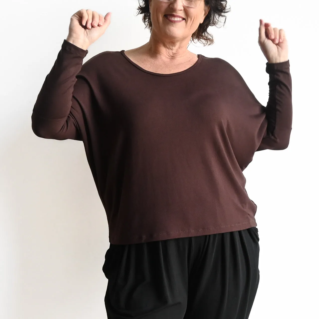 Bamboo Batwing Tee - Long Sleeve