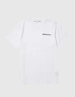 Barbour x Wood Wood Ardmore T-Shirt - White