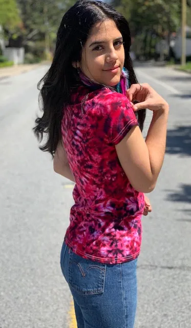 Barefoot Lazer Ladies V Neck #2