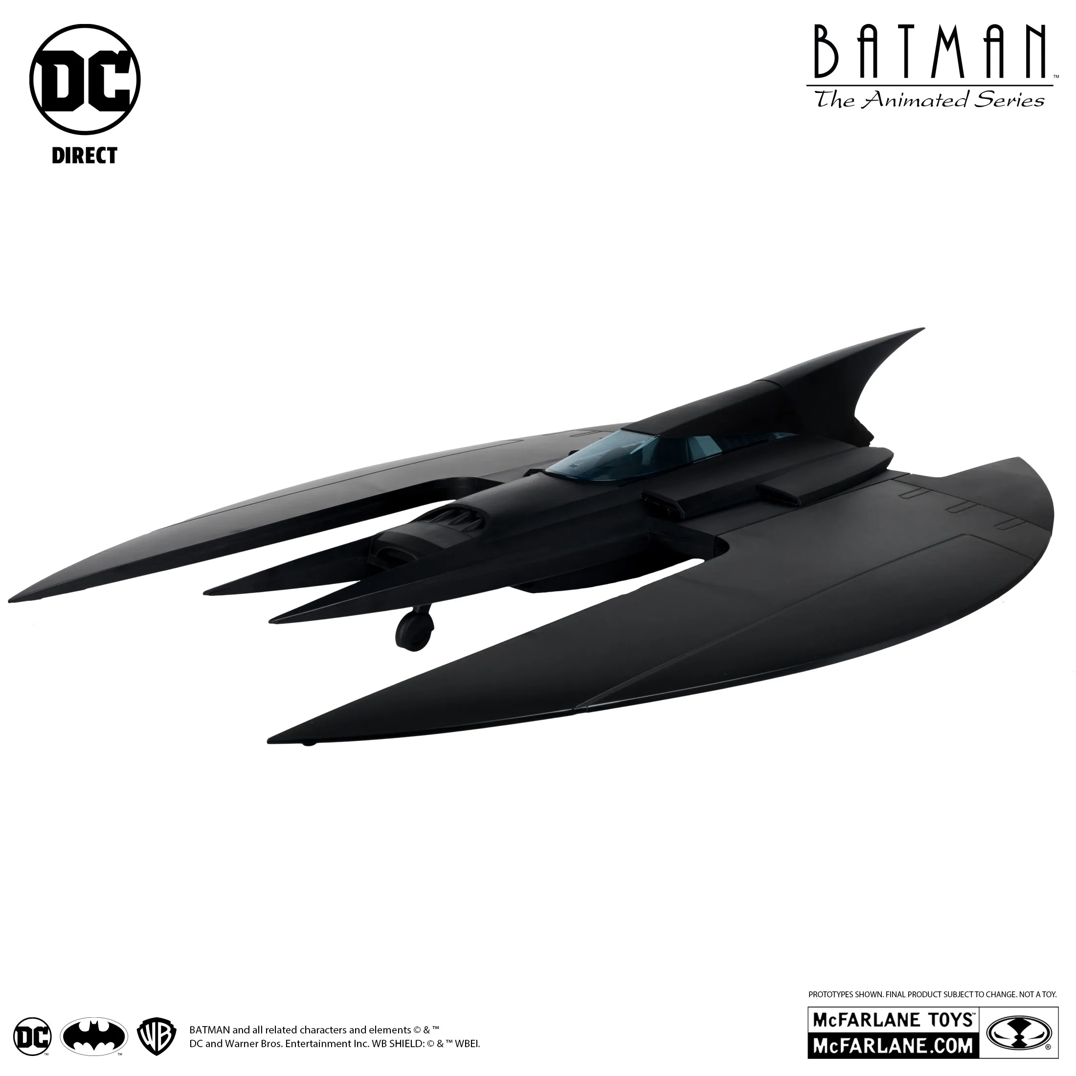 Batwing (Batman: The Animated Series) Action Figure Vehicle - McFarlane Toys