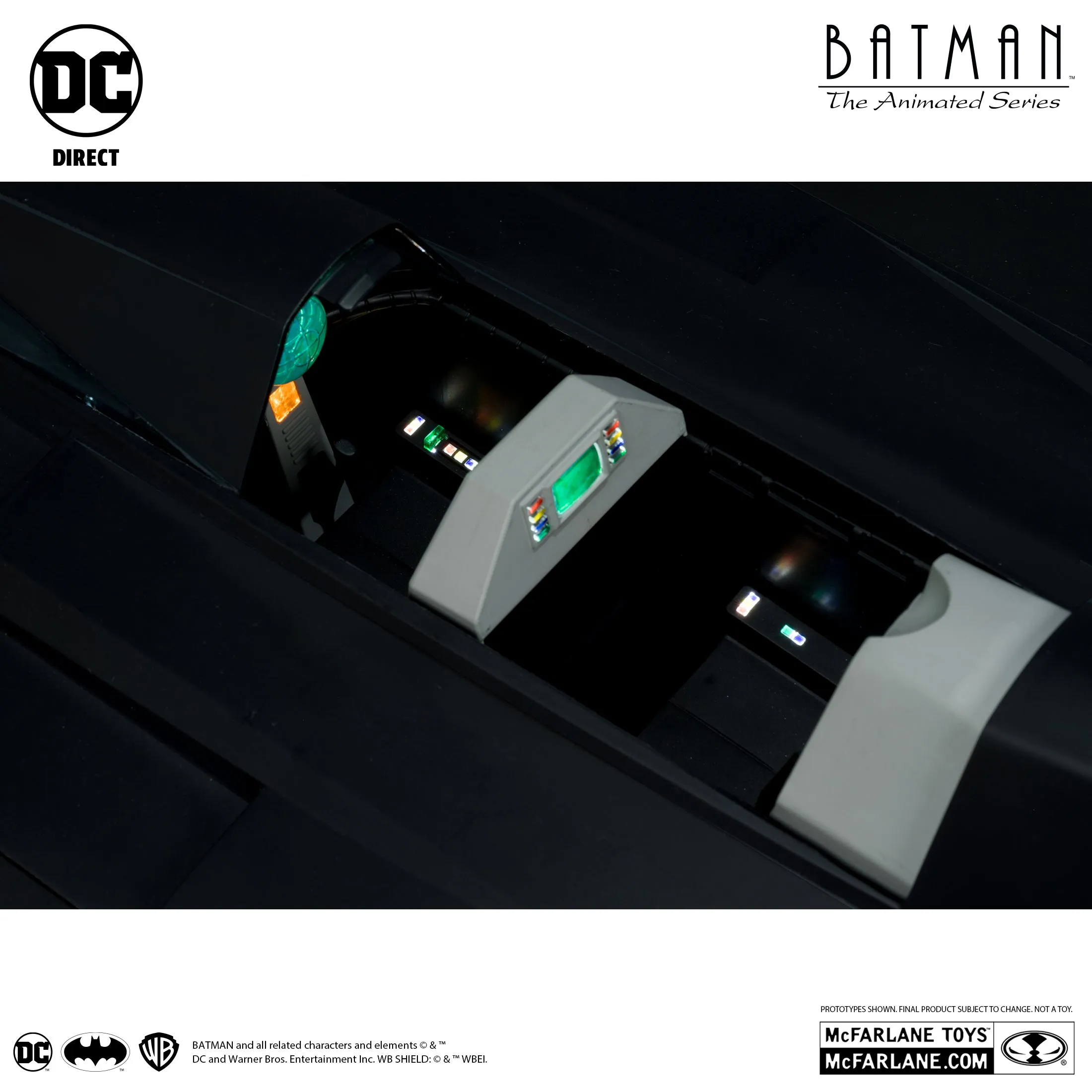 Batwing (Batman: The Animated Series) Action Figure Vehicle - McFarlane Toys