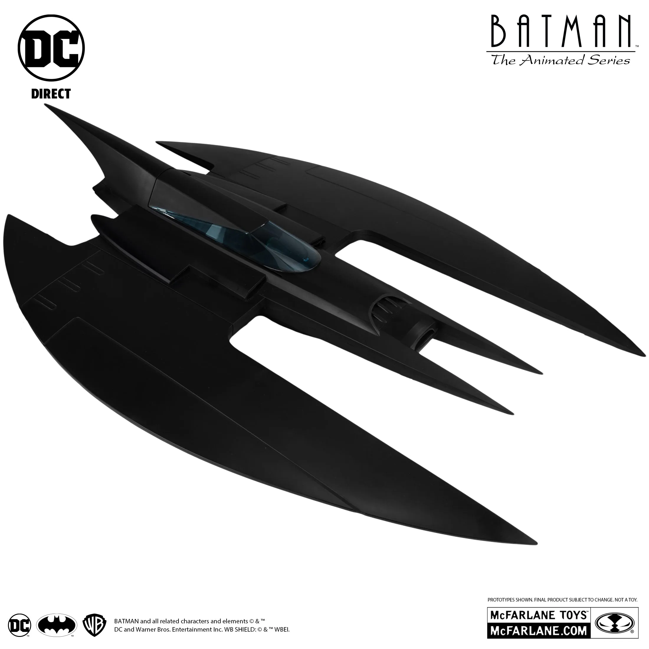 Batwing (Batman: The Animated Series) Action Figure Vehicle - McFarlane Toys