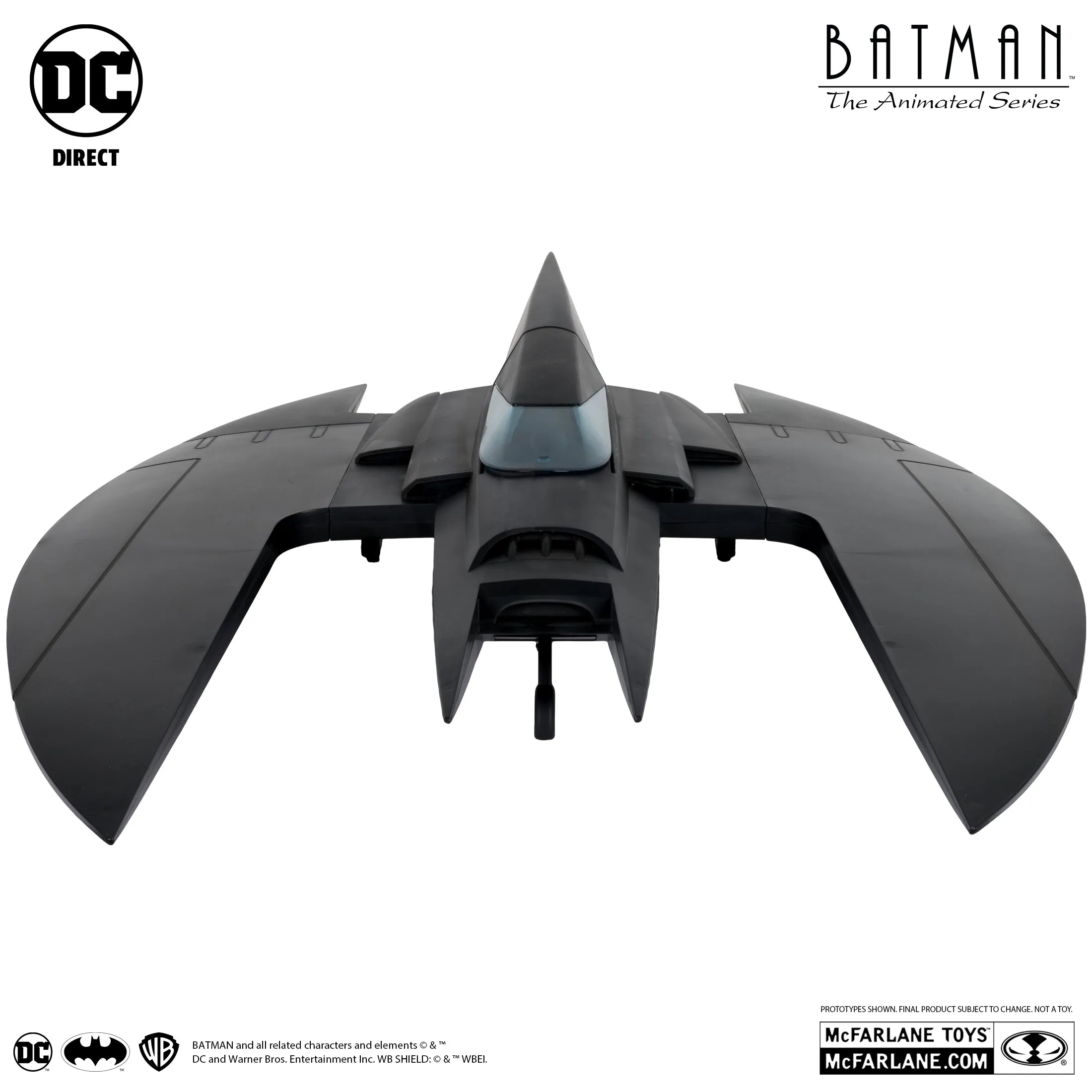 Batwing (Batman: The Animated Series) Action Figure Vehicle - McFarlane Toys
