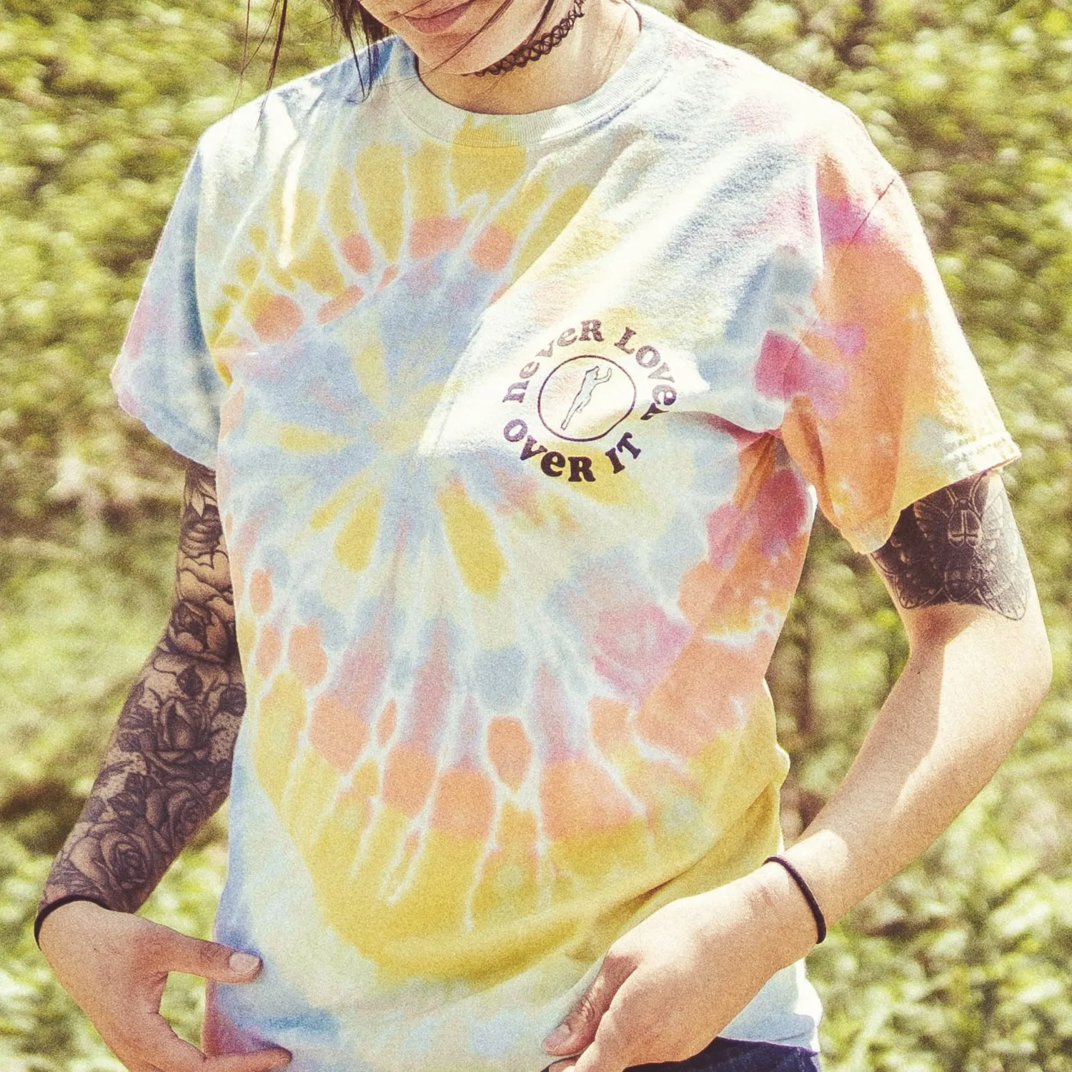 Beach Chair • Multi-Color Tie Dye • T-Shirt