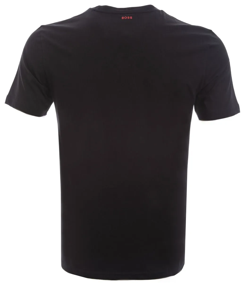 BOSS Tdraw T-Shirt in Black Wolf