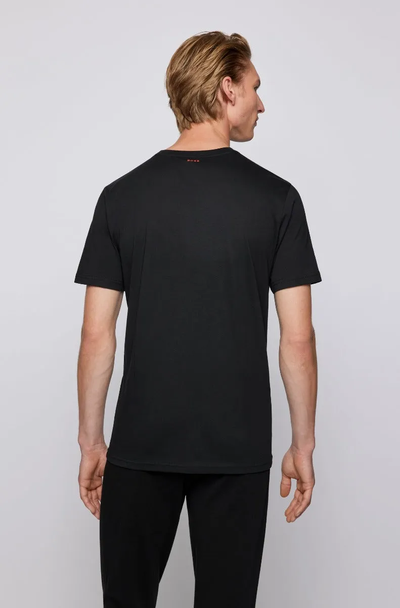 BOSS Tdraw T-Shirt in Black Wolf