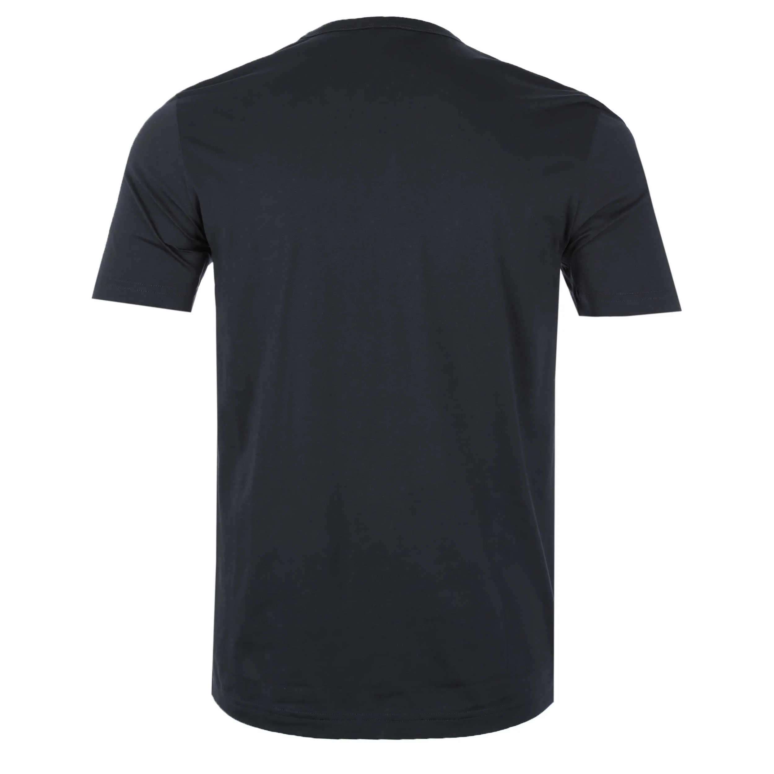 BOSS Tee Curved T-Shirt in Navy