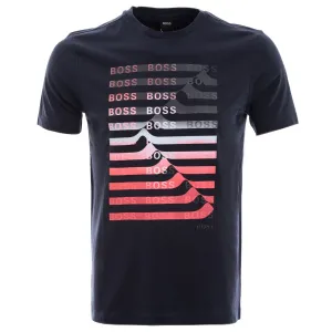 BOSS Teeonic T-Shirt in Navy