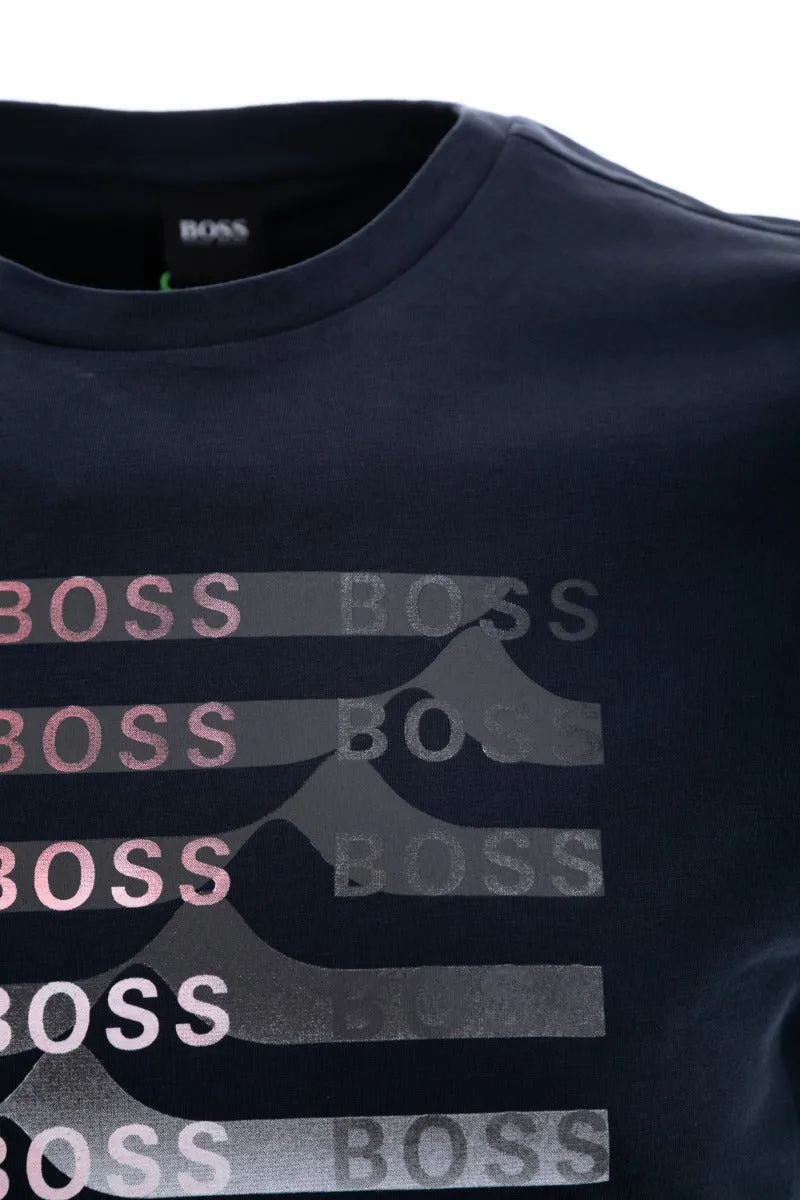 BOSS Teeonic T-Shirt in Navy