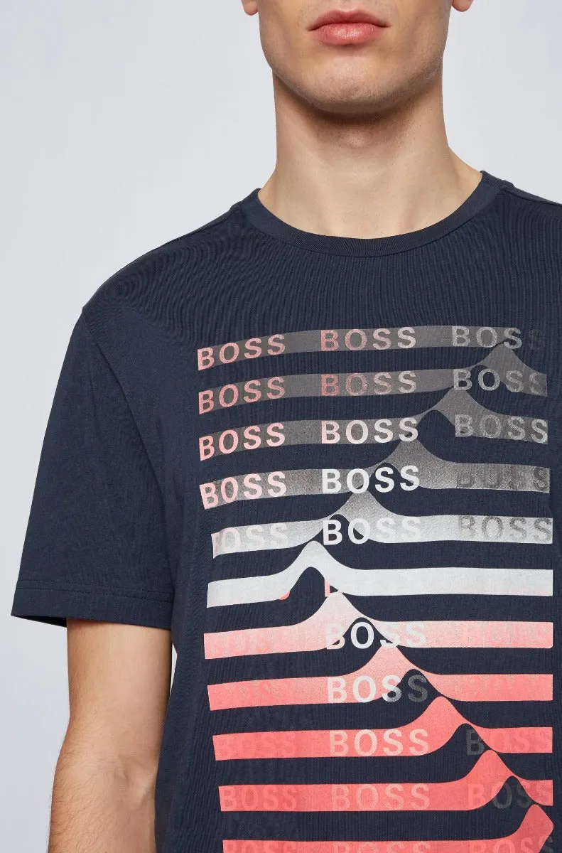 BOSS Teeonic T-Shirt in Navy