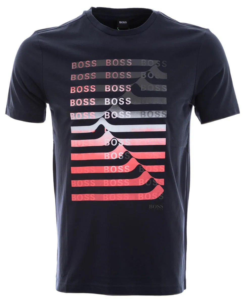 BOSS Teeonic T-Shirt in Navy