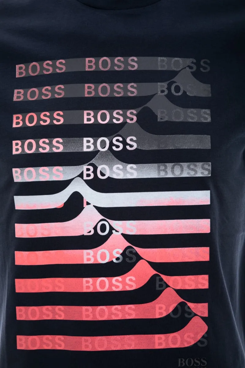 BOSS Teeonic T-Shirt in Navy