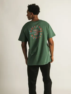BRIXTON OATH V T-SHIRT - CLEARANCE