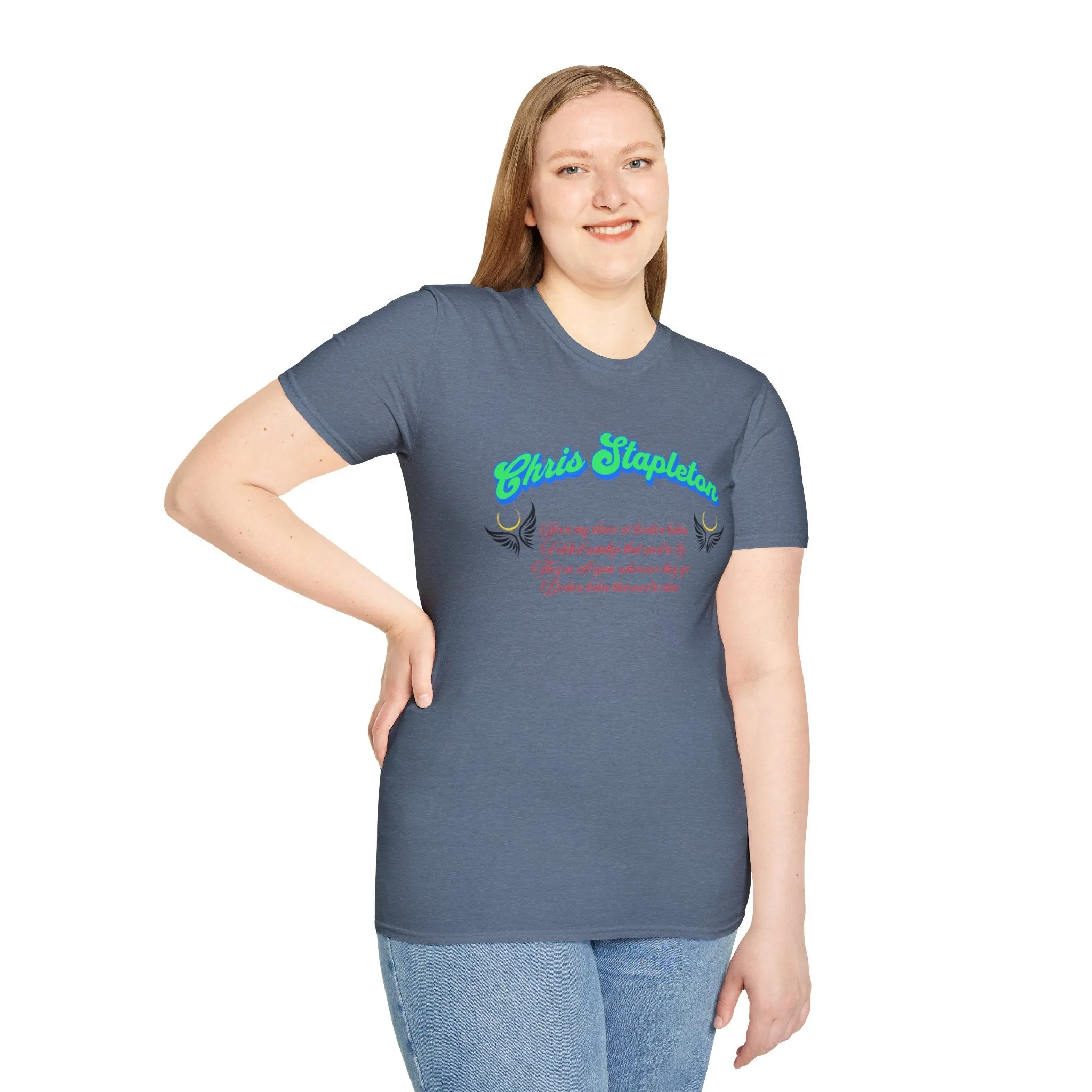 Broken Halos T Shirt, Country Shirt, Tour Shirt, Festival Tee, Streetwear shirt, Western T-shirt