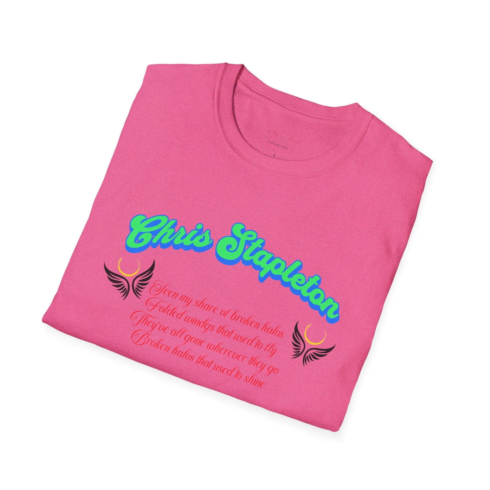 Broken Halos T Shirt, Country Shirt, Tour Shirt, Festival Tee, Streetwear shirt, Western T-shirt