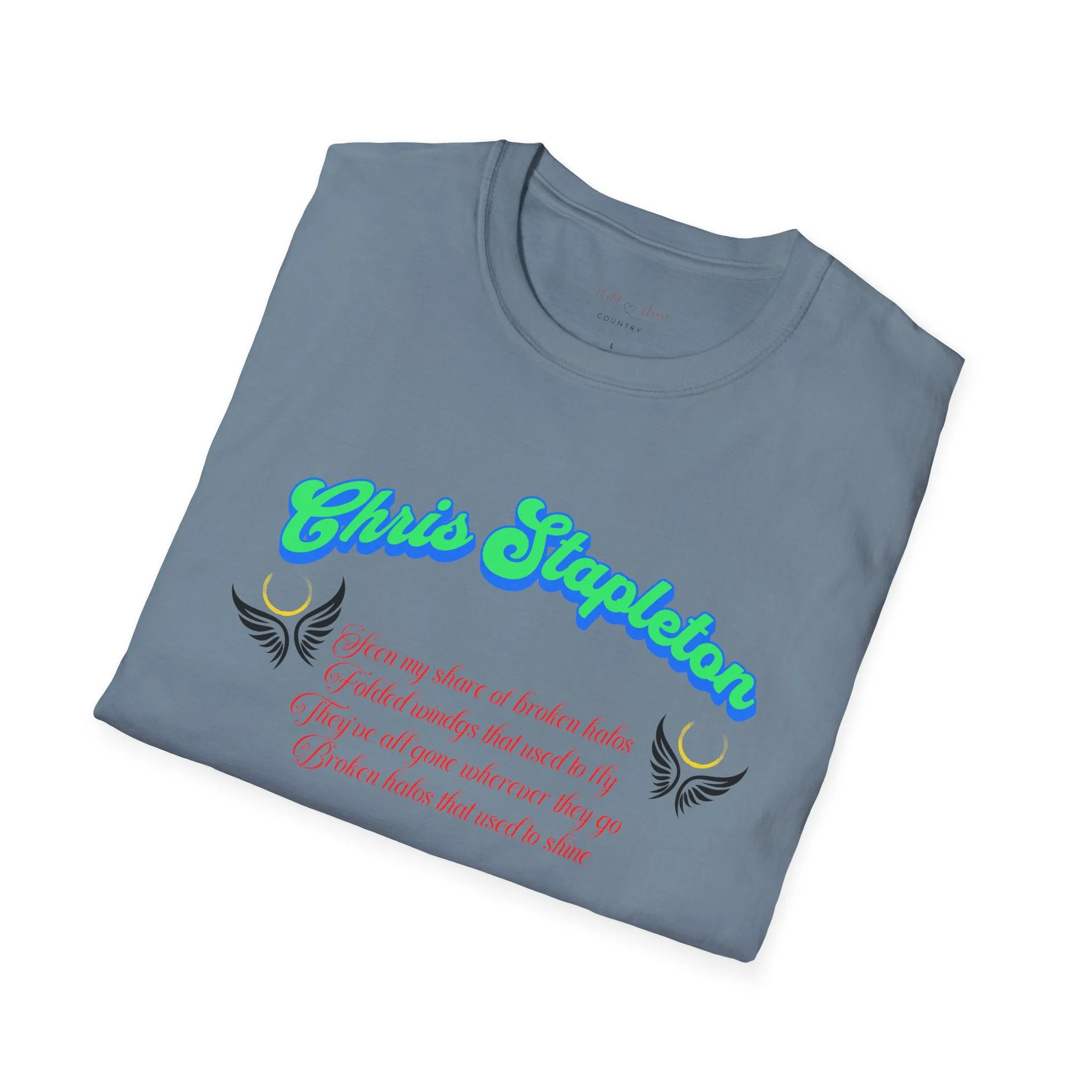 Broken Halos T Shirt, Country Shirt, Tour Shirt, Festival Tee, Streetwear shirt, Western T-shirt