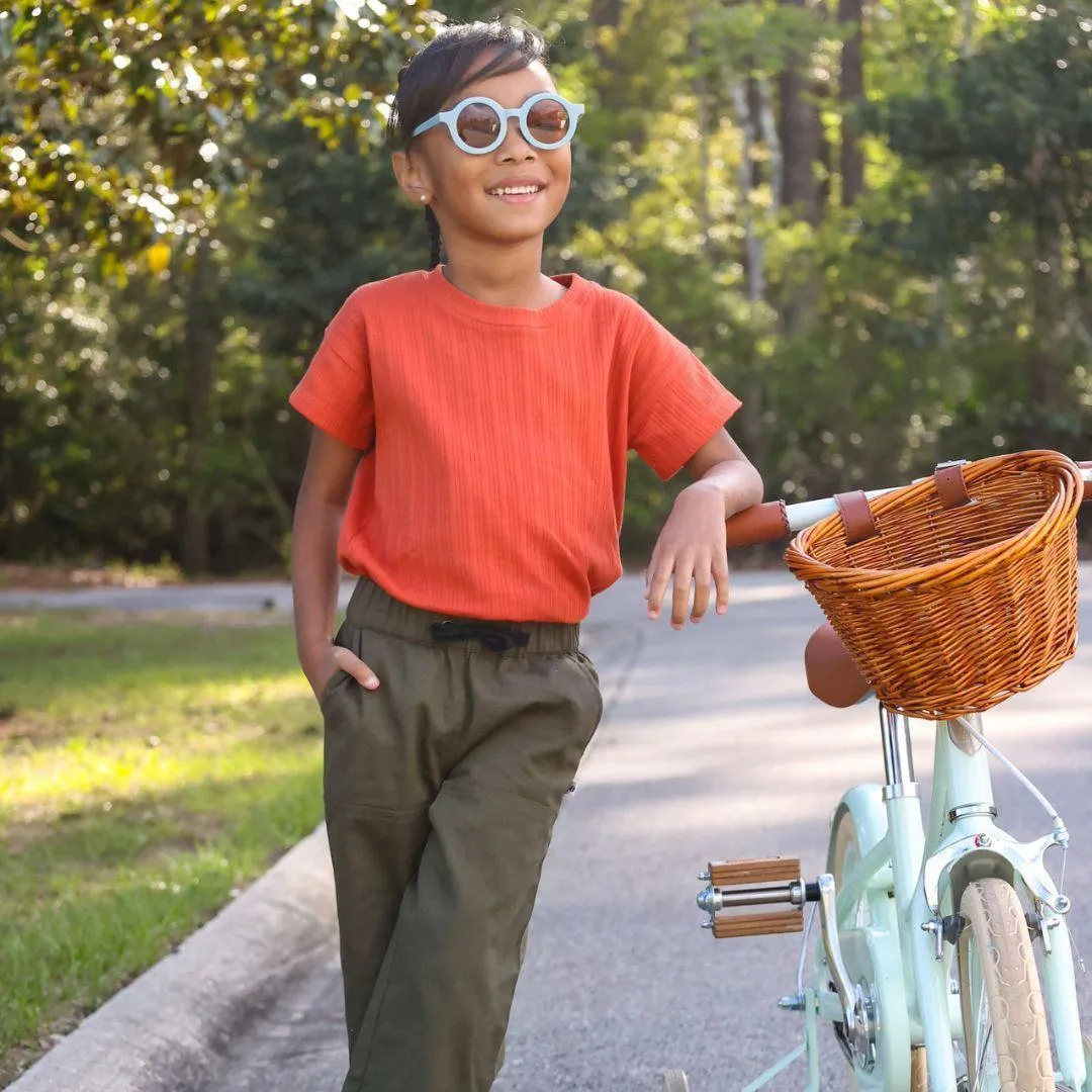 Brooklyn T-Shirt - Ribbed Persimmon
