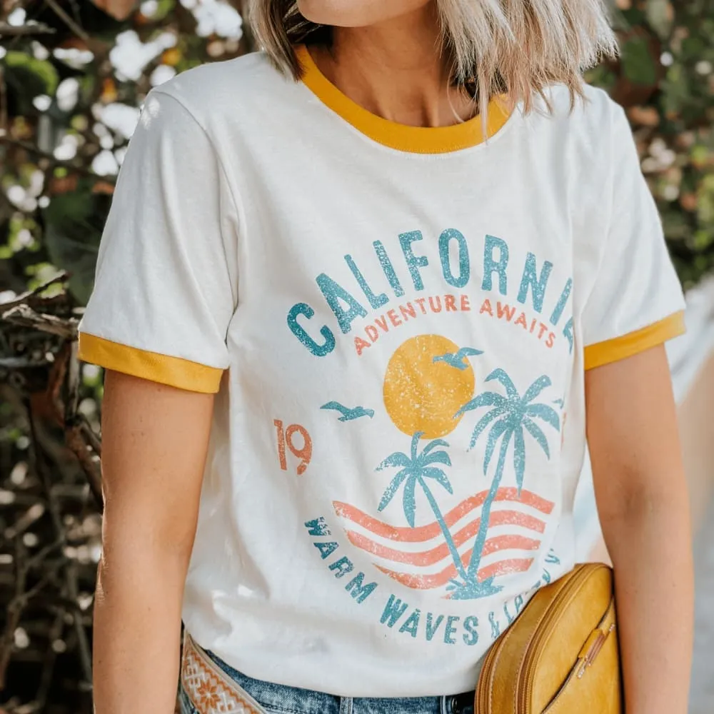 California 1987 Ringer Tee