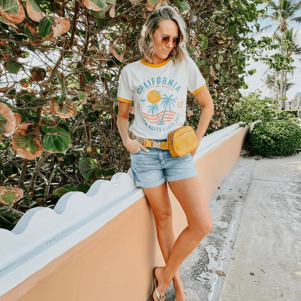 California 1987 Ringer Tee