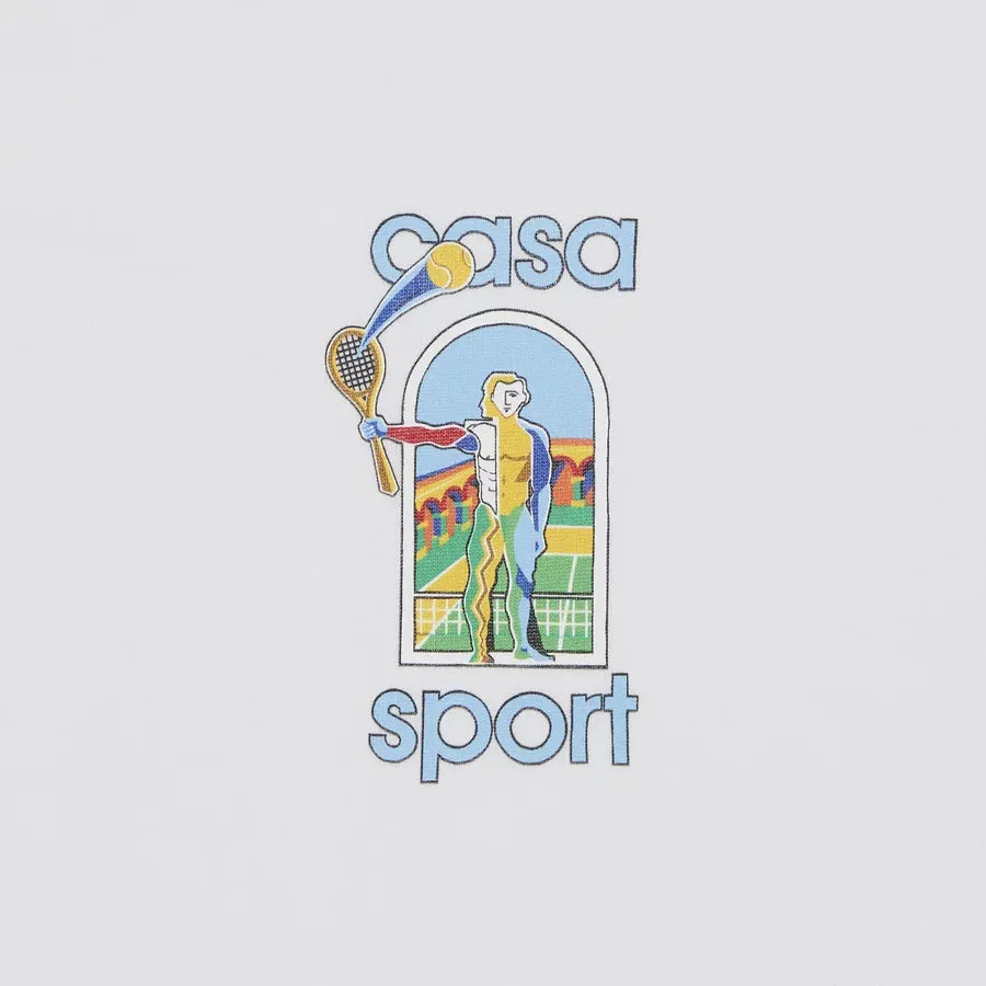 Casablanca Le Jeu Colore Printed T-Shirt 'White'