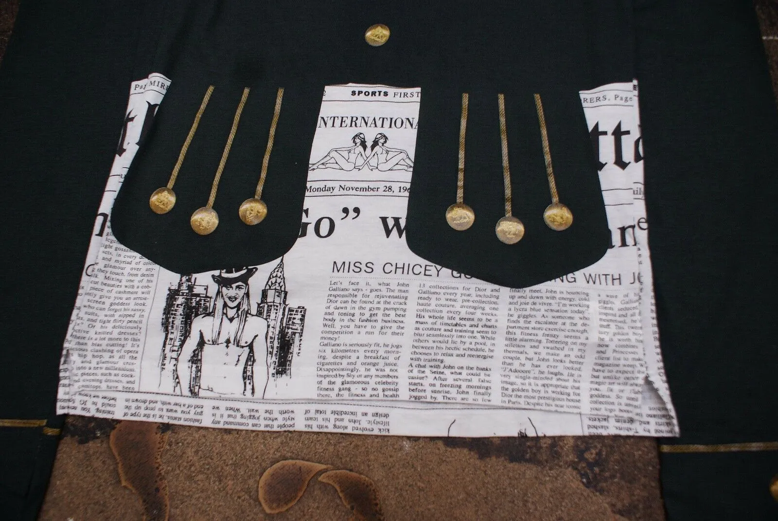 Cavalry Uniform Print L/S T Shirt