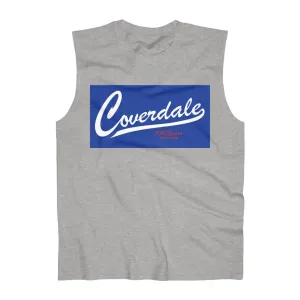 Coverdale Blue Logo Ultra Cotton Sleeveless Tank
