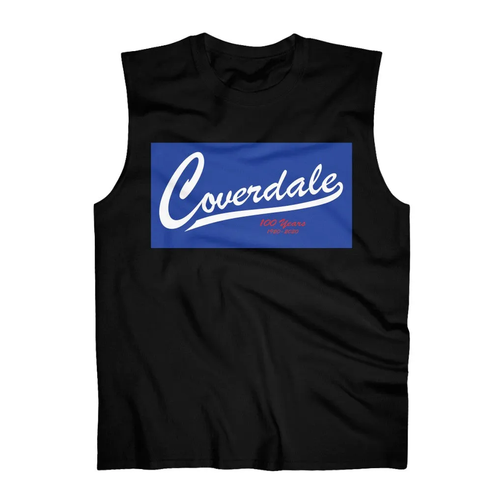 Coverdale Blue Logo Ultra Cotton Sleeveless Tank