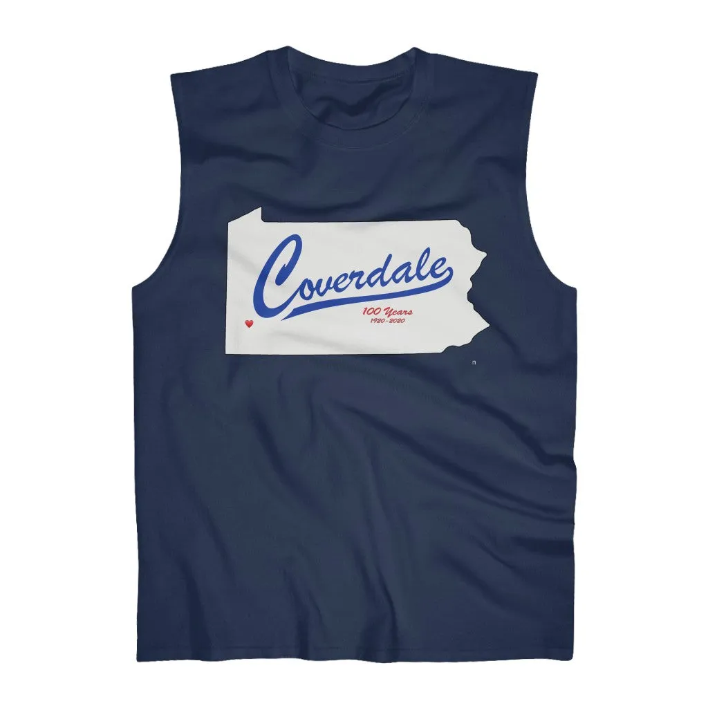 Coverdale State Map Ultra Cotton Sleeveless Tank