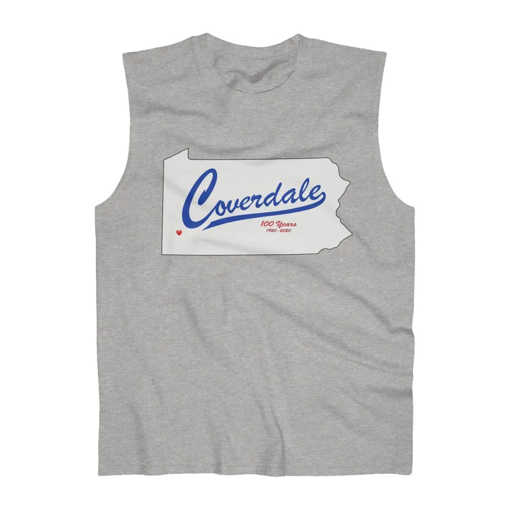 Coverdale State Map Ultra Cotton Sleeveless Tank