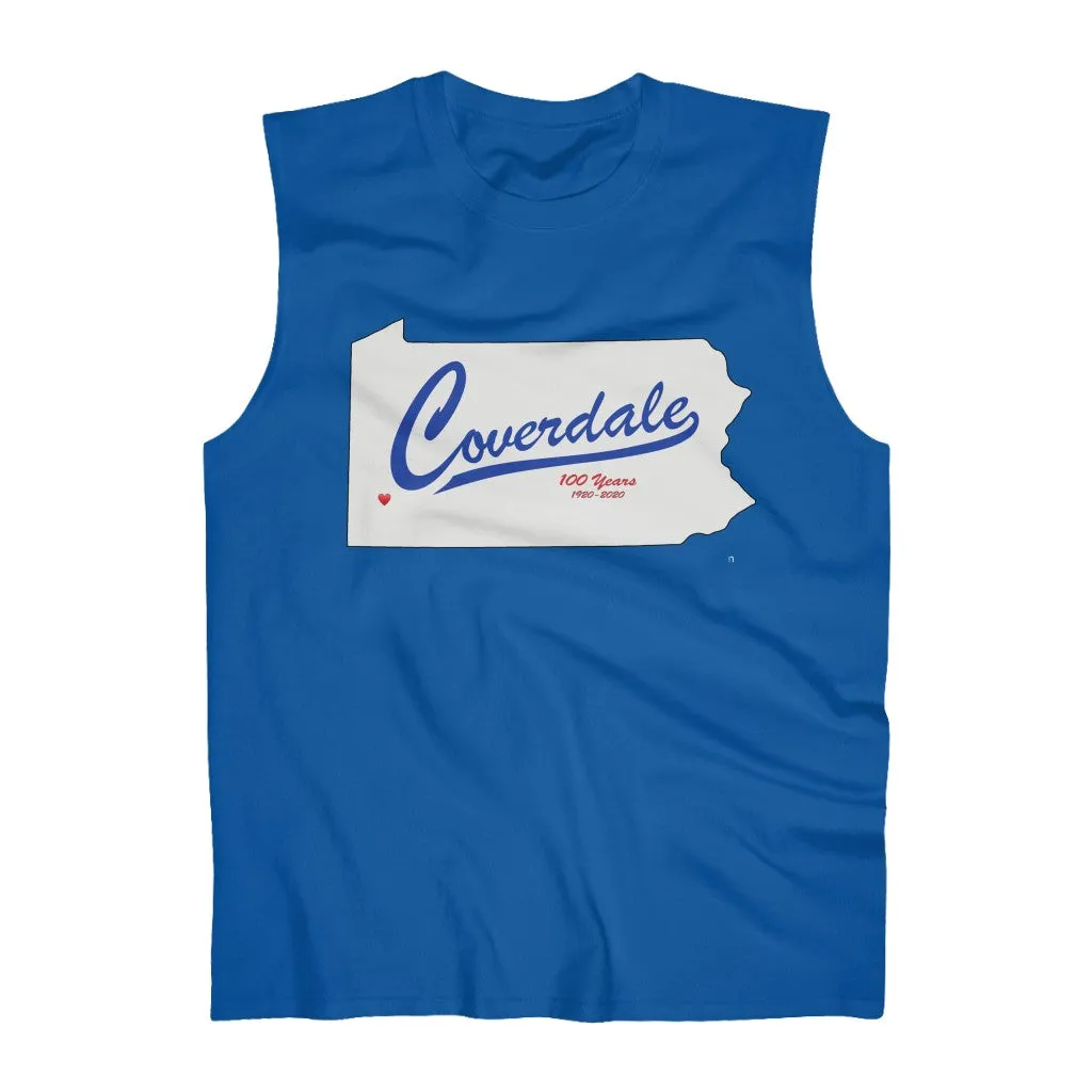 Coverdale State Map Ultra Cotton Sleeveless Tank