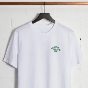 Crest 1972 Psychedelic Disco - Tshirt - White Green