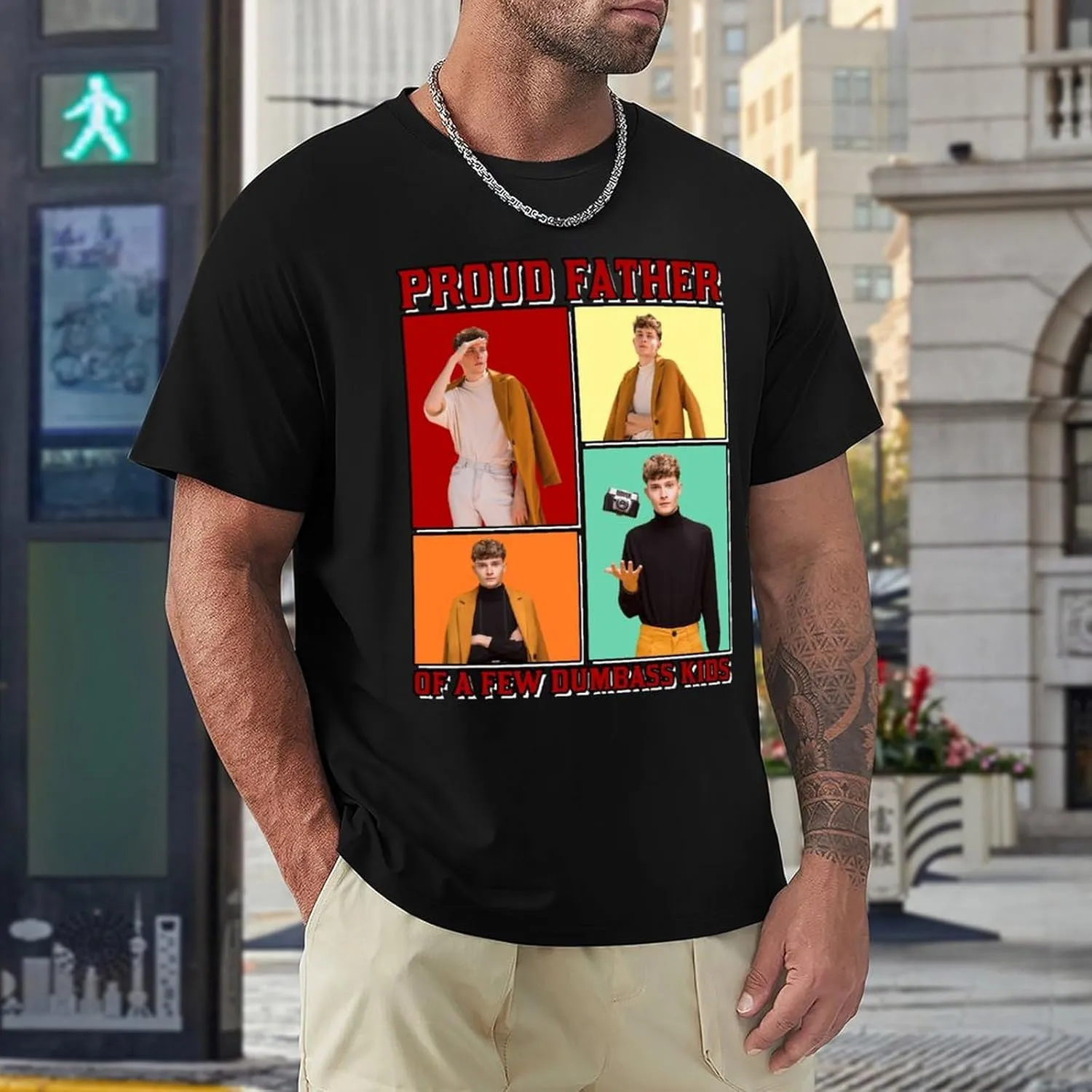 Custom Face T Shirt for Men Design Your Own Personalized Photo Tee Shirt with Face on Them Customized Gifts for Dad