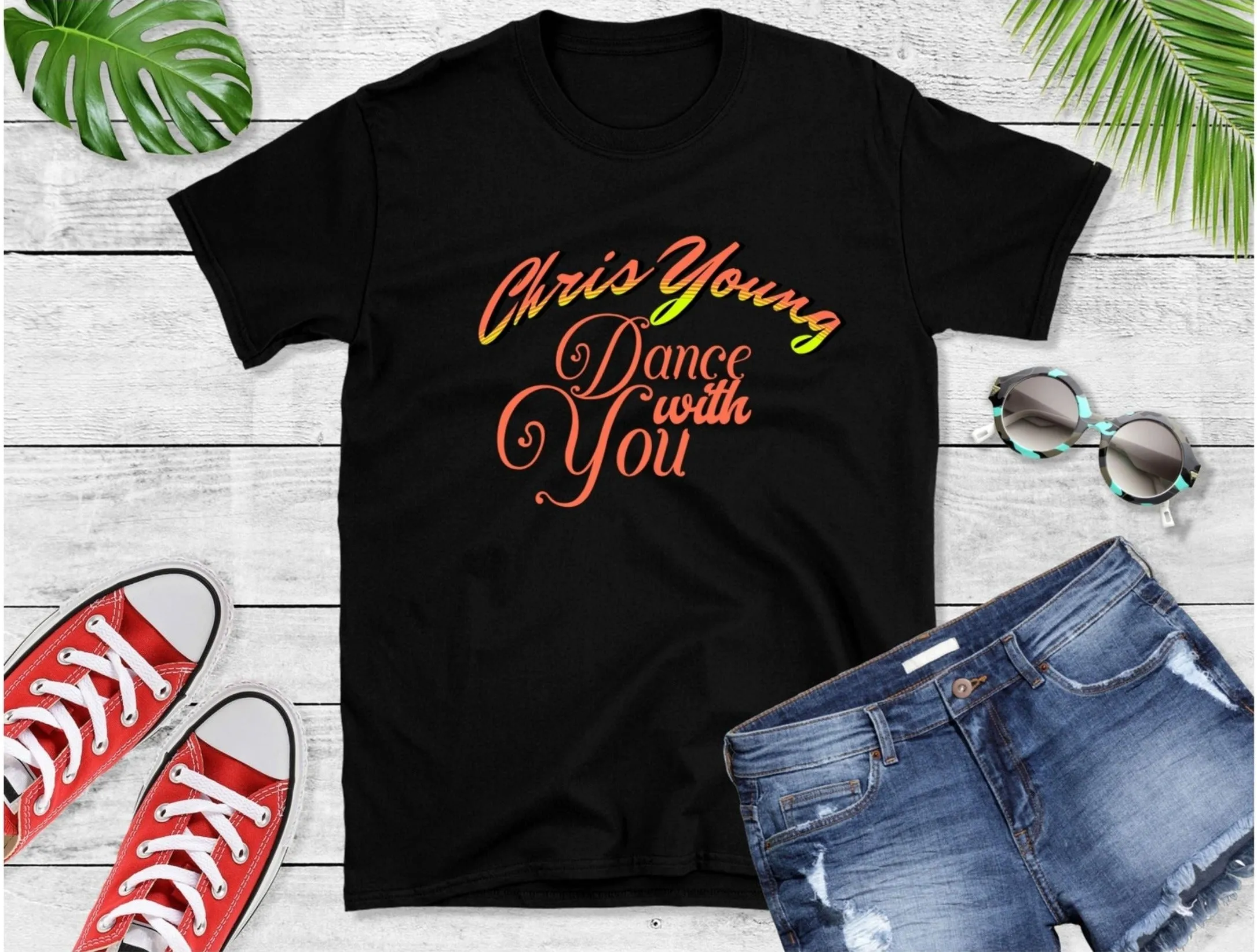 Dance with you Lyric T Shirt, Country Shirt, Tour Shirt, Festival Tee, Western T-shirt, Concert Tee