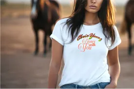 Dance with you Lyric T Shirt, Country Shirt, Tour Shirt, Festival Tee, Western T-shirt, Concert Tee
