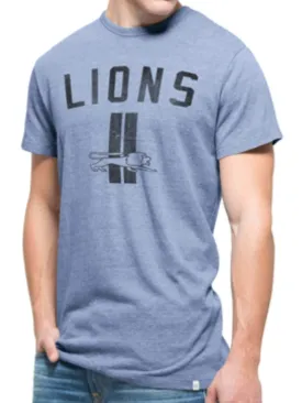 Detroit Lions 47 Brand Blue Tri-State Legacy Retro 1961 Tri-Blend T-Shirt